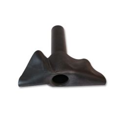 EPDM HWA rond 63x300 mm lang met EPDM folie flap