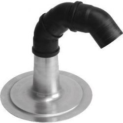 Passage de câbles toit plat avec coudes PP 125 mm