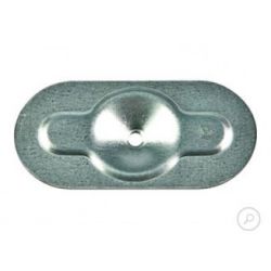 Plaquette de répartion métallique 82x40mm, nombre 500