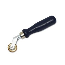 Messing aandrukwals 6x28mm