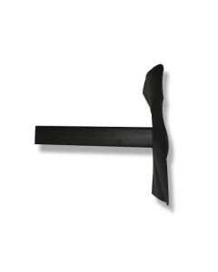 EPDM HWA 60x100x300 mm met EPDM flap 90 graden, zijaanzicht