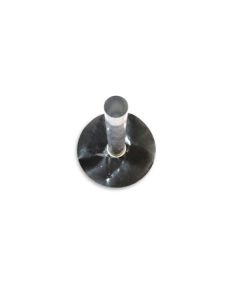 WA Alu rond 50 mm met EPDM manchet bovenaanzicht